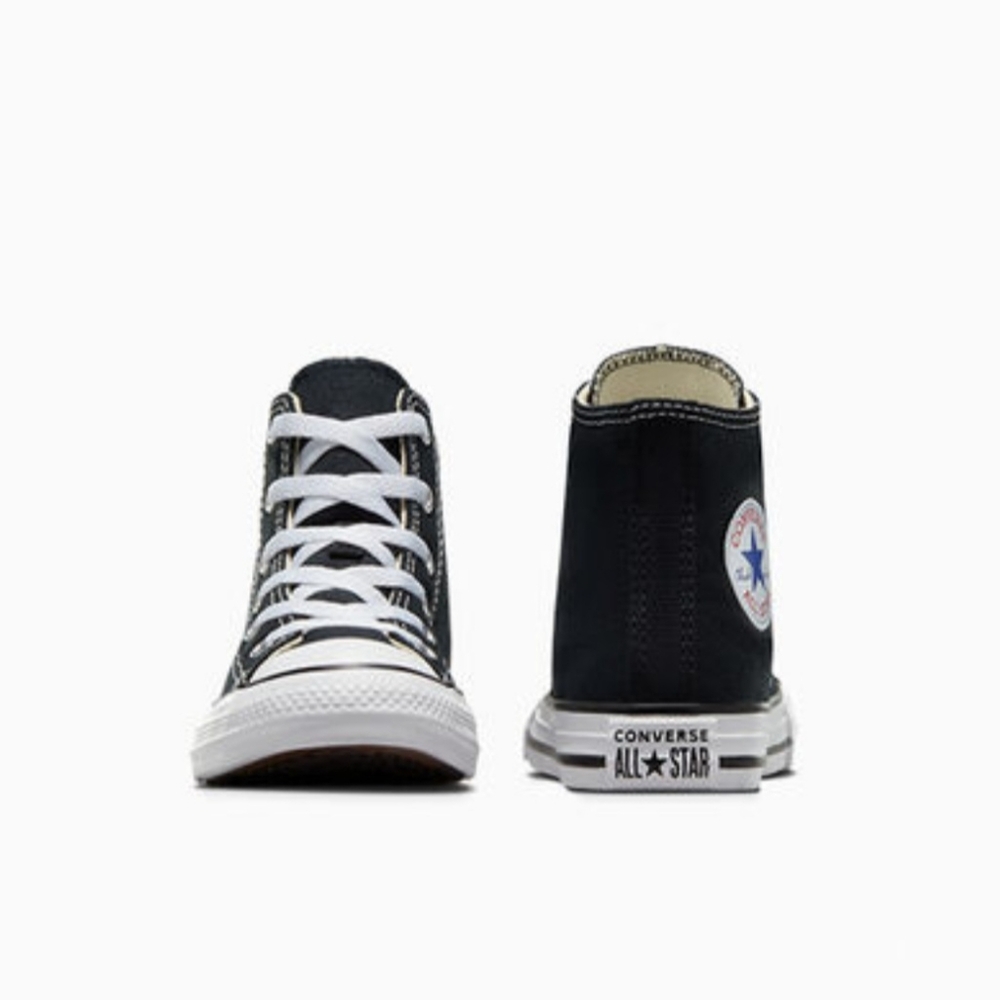 Converse Chuck Taylor All Star High Top Black Sneakers Women's Size 7 - Picture 4 of 6